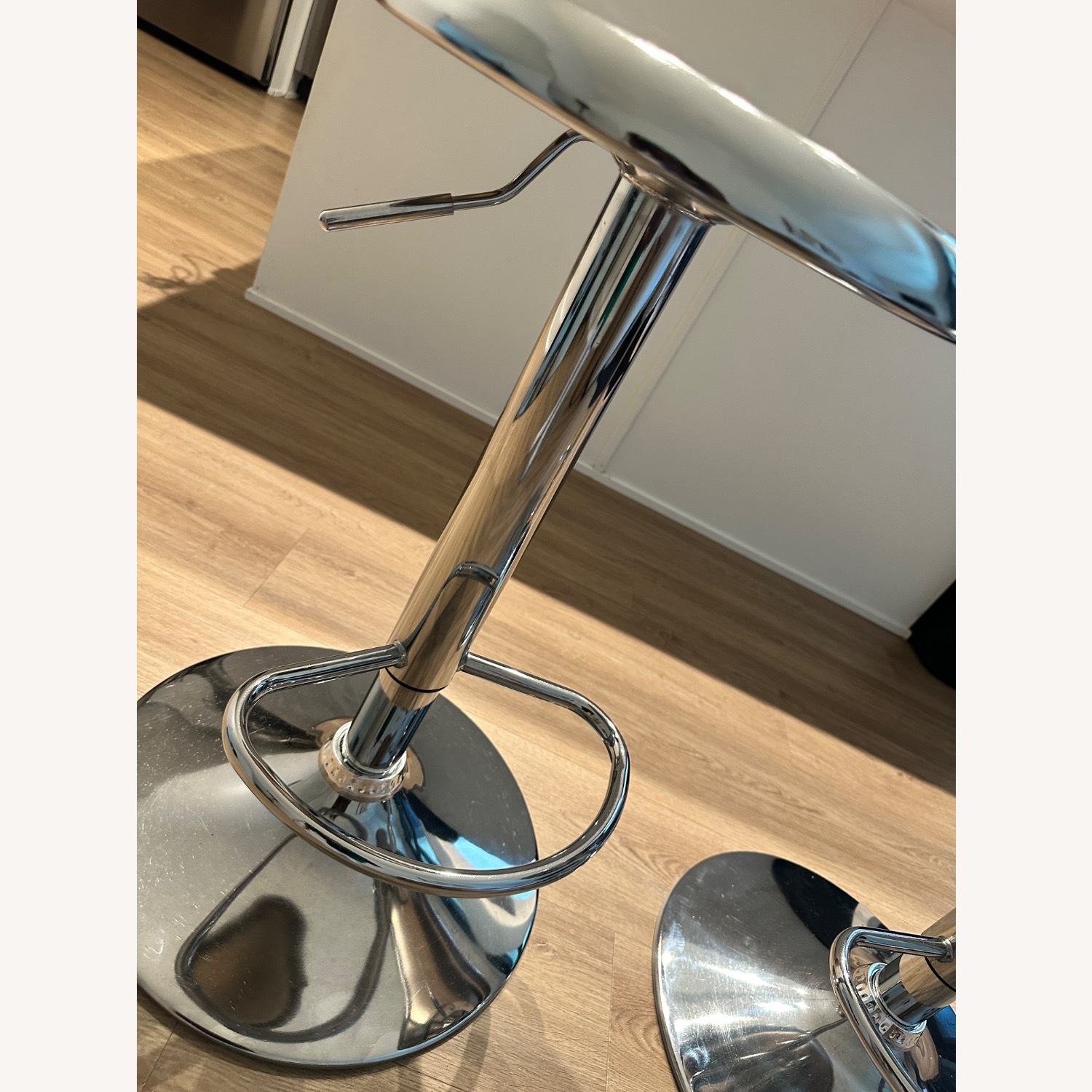 Metal Airlift Adjustable Bar Stools - image-3