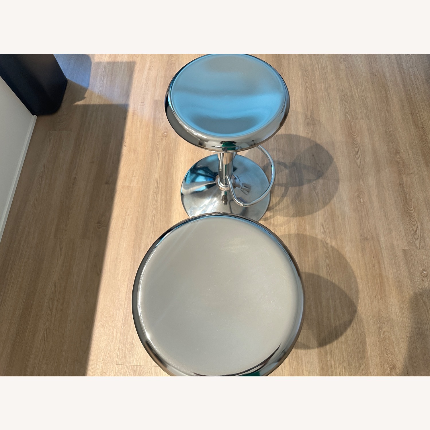 Metal Airlift Adjustable Bar Stools - image-4