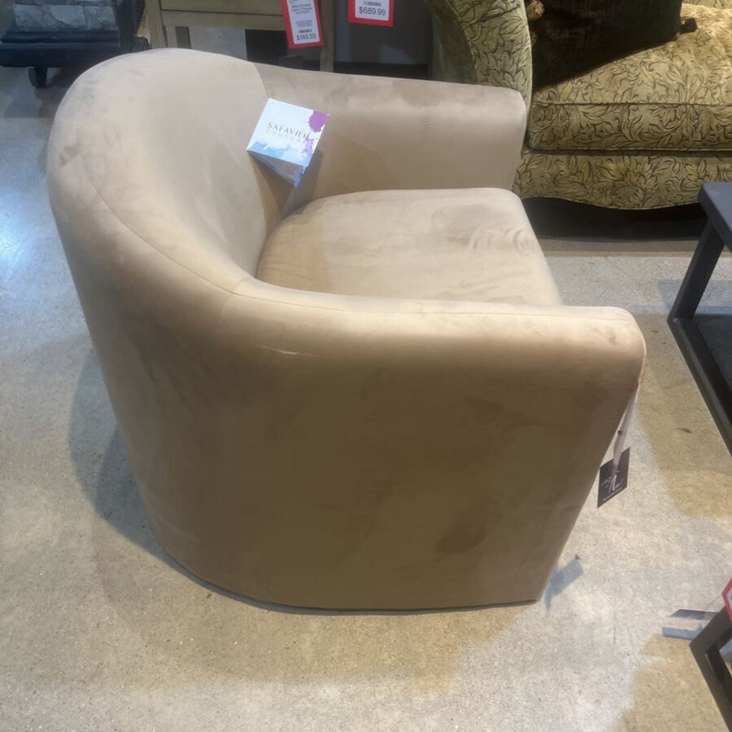 Safavieh Laylette Velvet Accent Chair - image-2