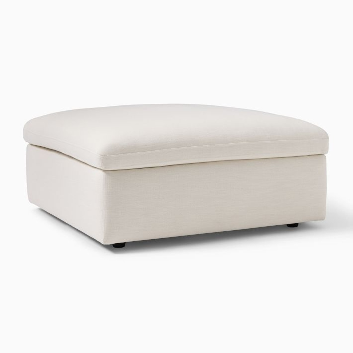 Performance Washed Canvas Ottoman - image-4