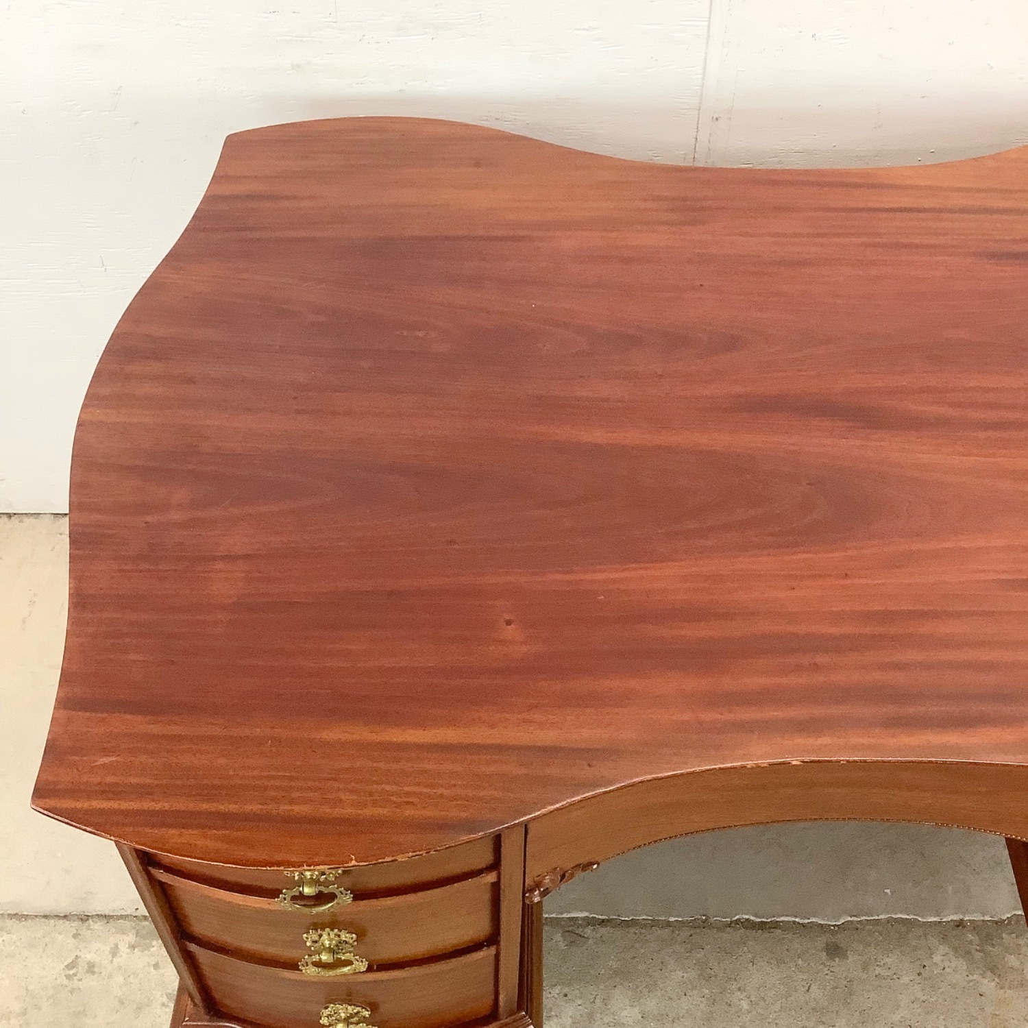 Queen Anne Revival Partners Executive Desk - image-3