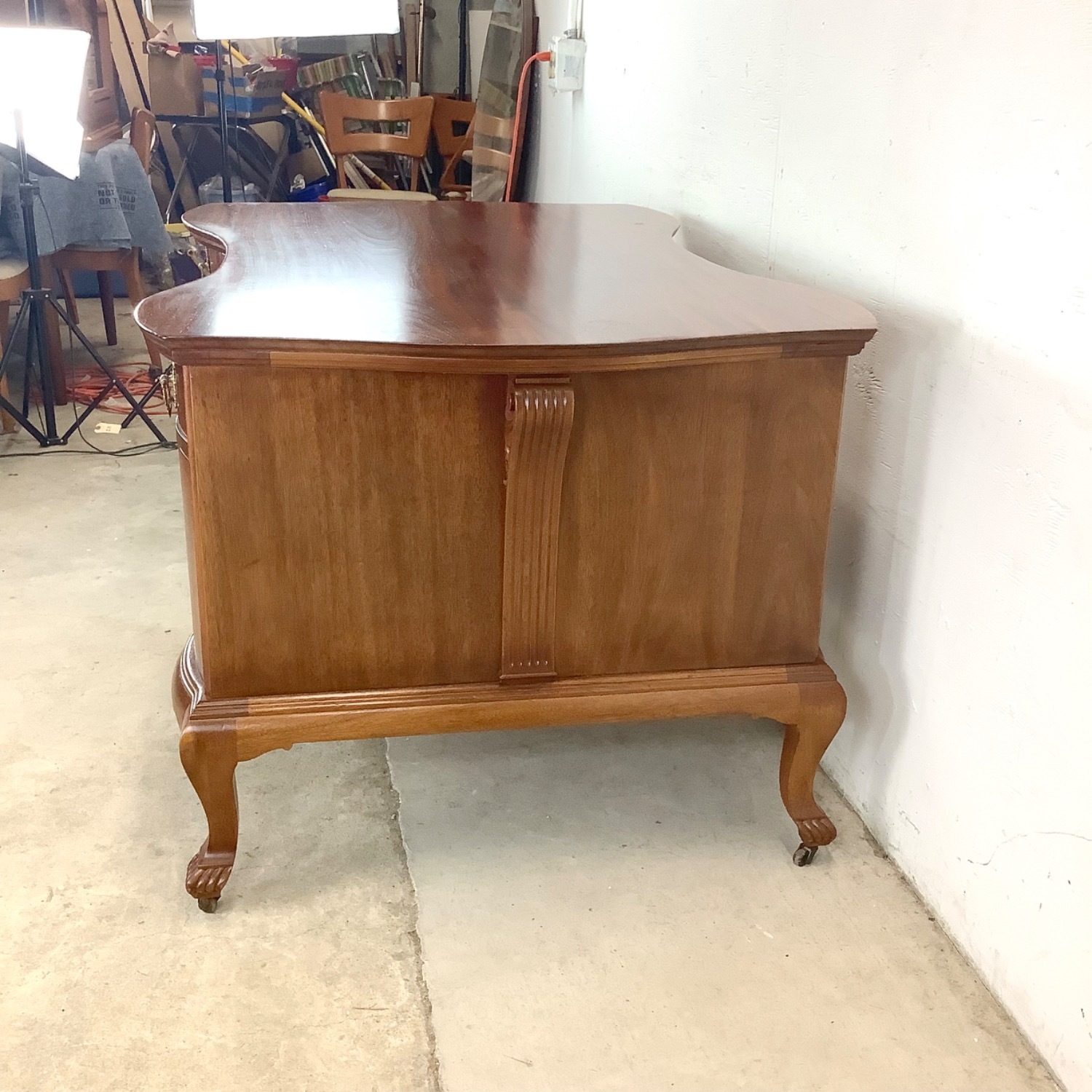 Queen Anne Revival Partners Executive Desk - image-5
