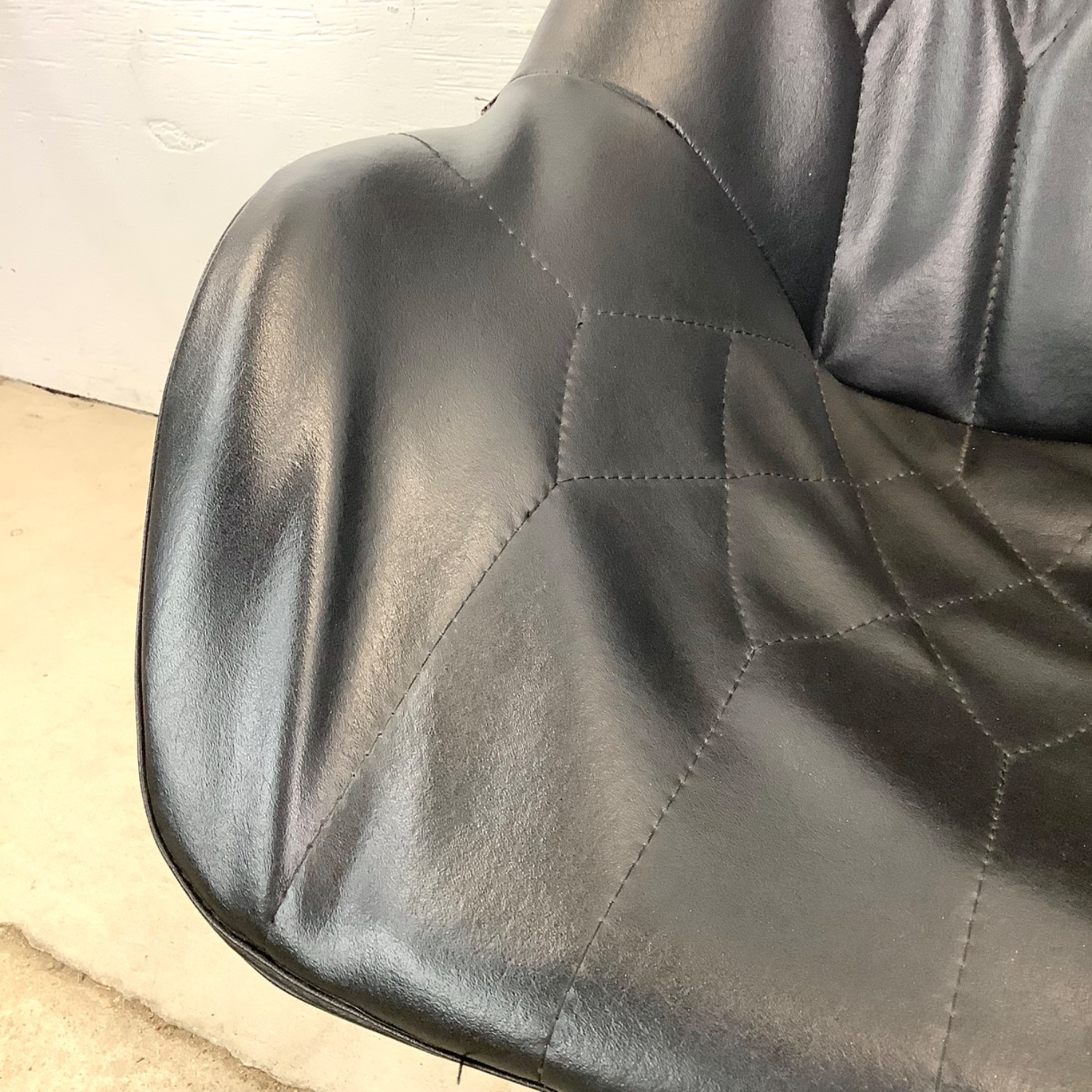 Vintage Highback Swivel Chair - image-16