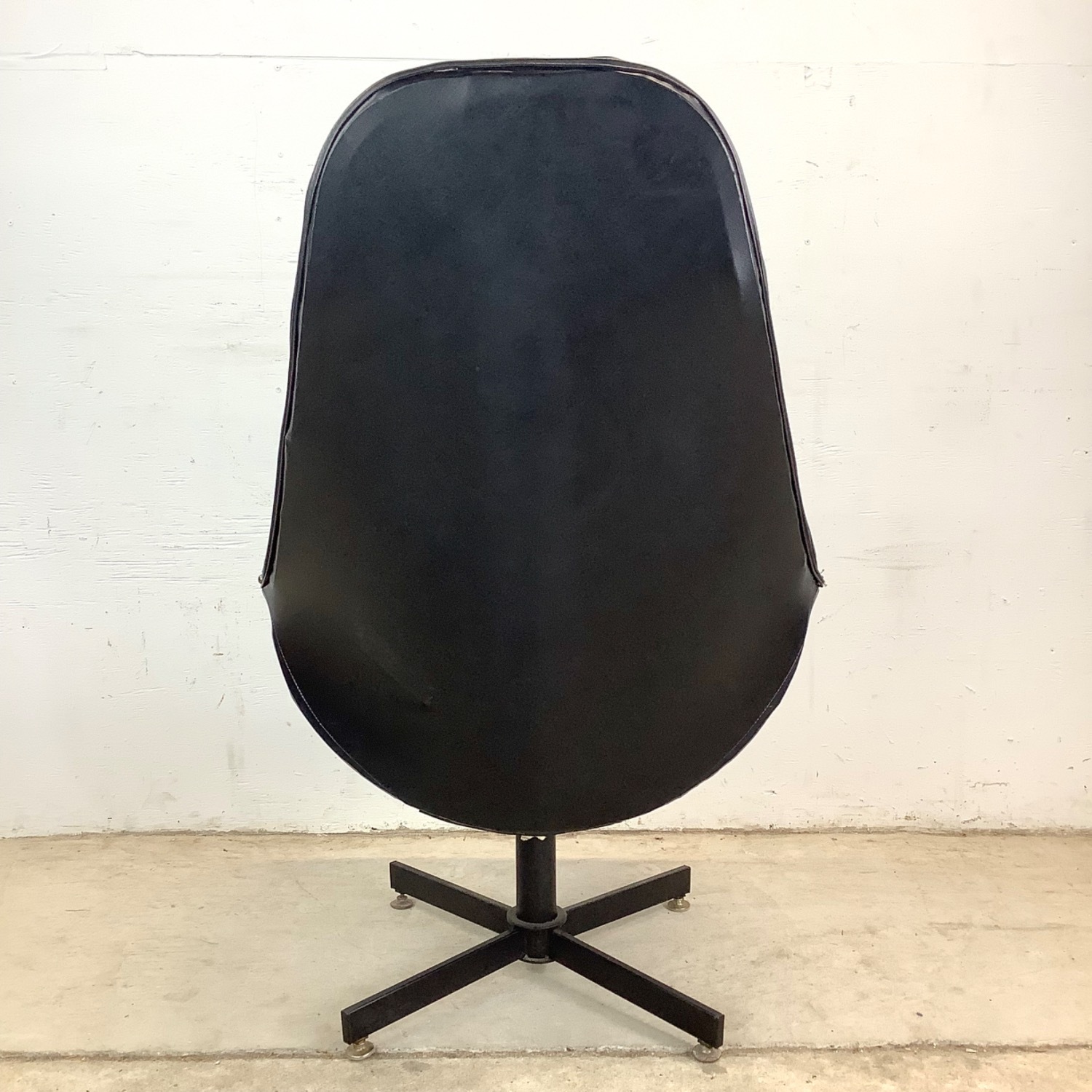 Vintage Highback Swivel Chair - image-5