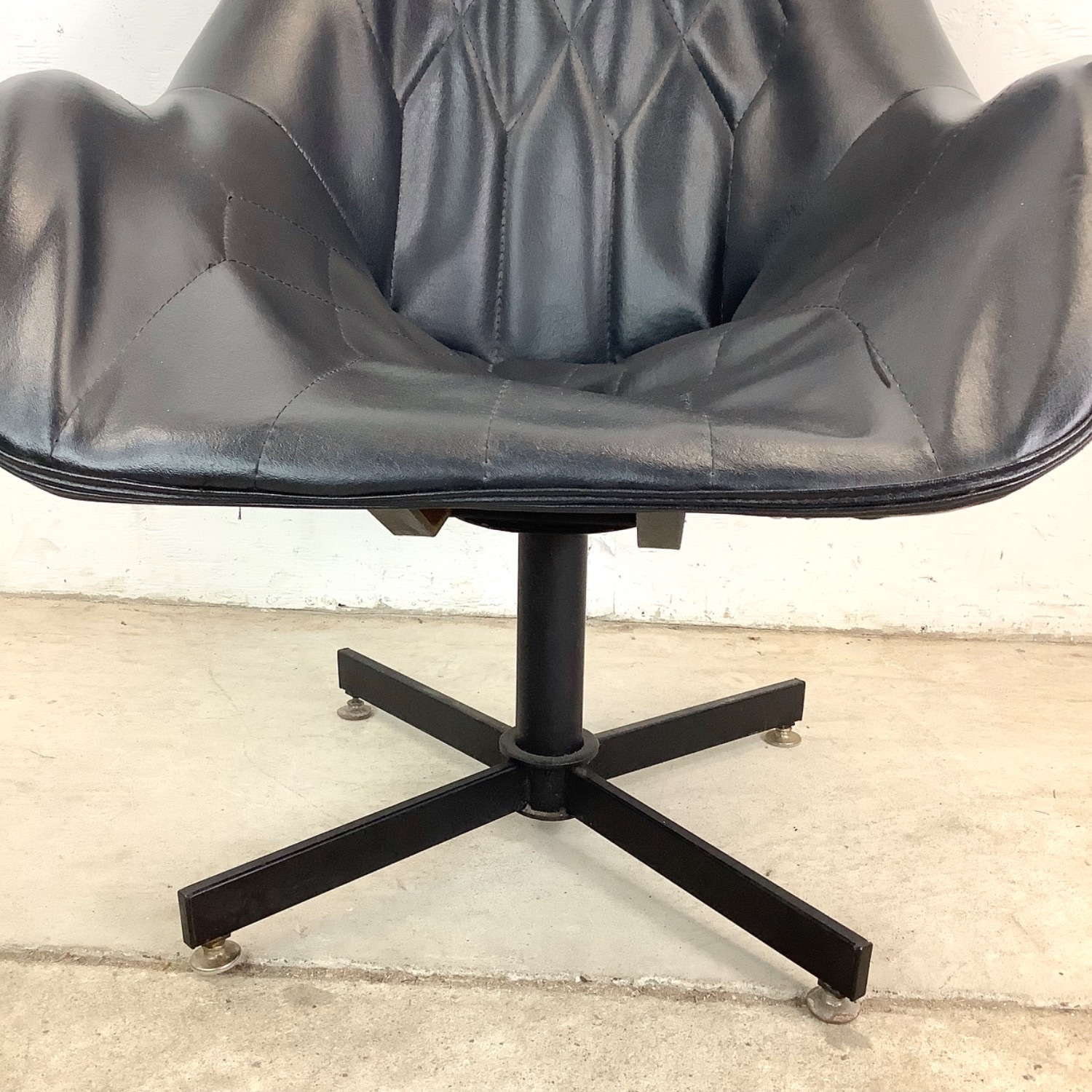 Vintage Highback Swivel Chair - image-17