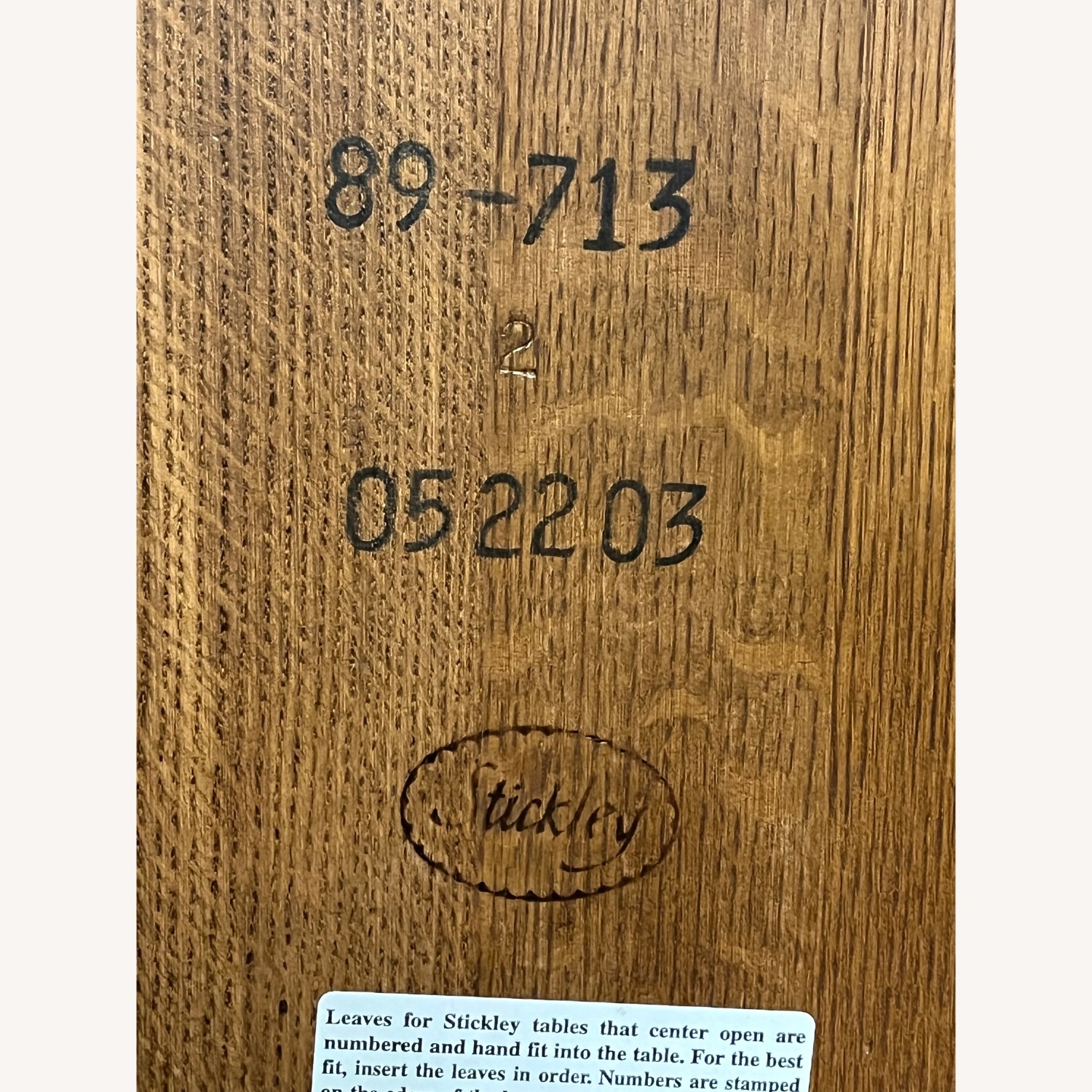 Stickley Mission Pedestal Dining Table - image-4