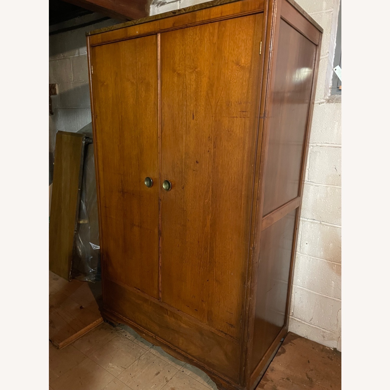 Vintage Antique Cedar-lined Wardrobe 1940’s  - image-8