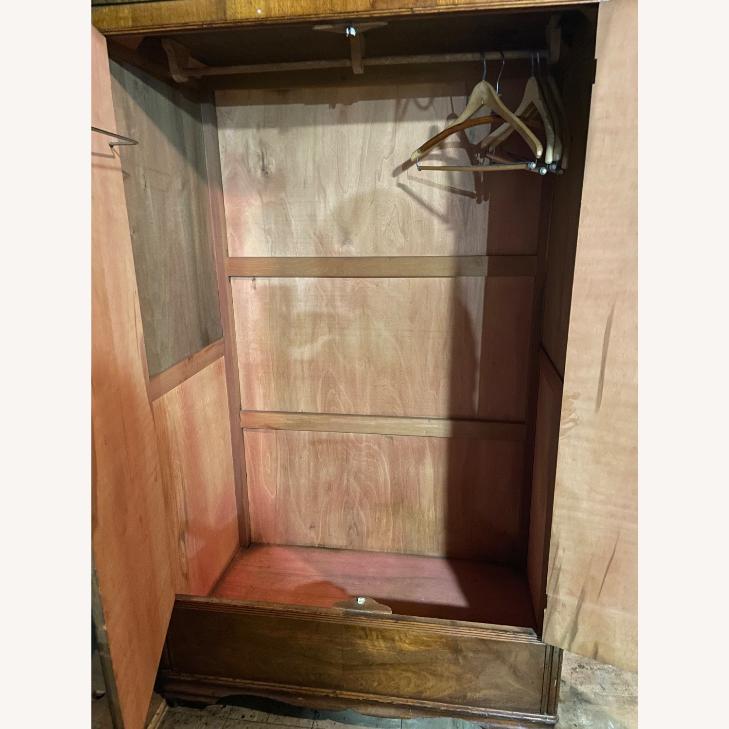 Vintage Antique Cedar-lined Wardrobe 1940’s  - image-4