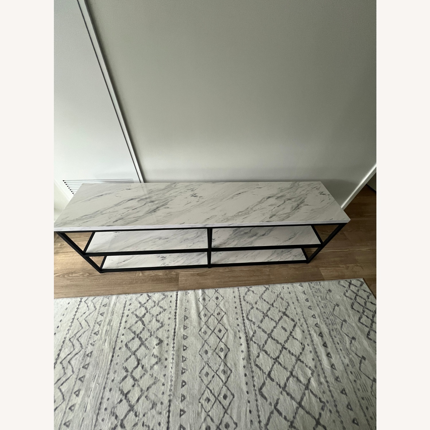 Jayden Black & White TV Stand - image-2