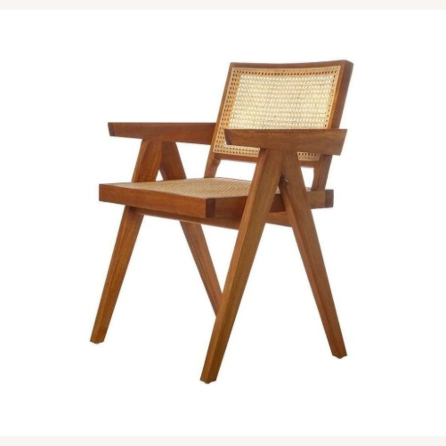 France & Sons Jeanneret Accent Chair with Cushion - image-5