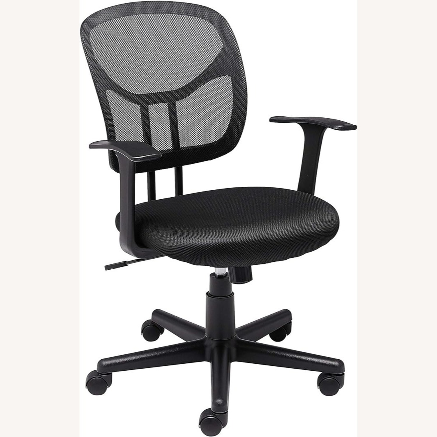 Adjustable-Height 360-Degree Swivel Office Chair - image-3