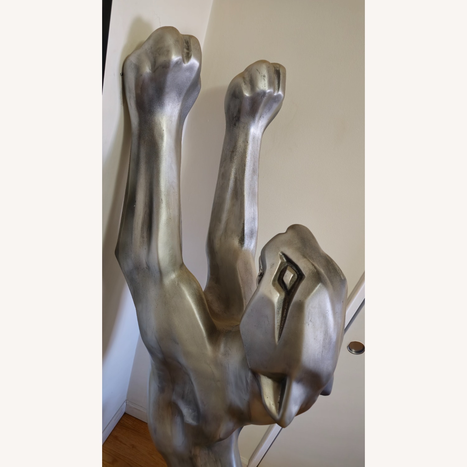 Lift-Size Panther Floor Sculpture - image-14
