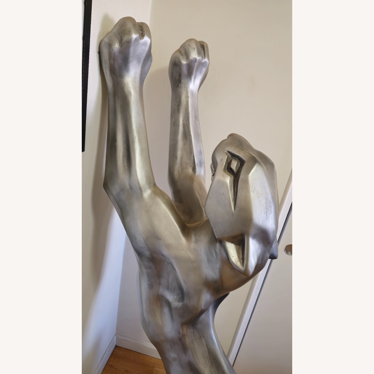 Lift-Size Panther Floor Sculpture - image-11