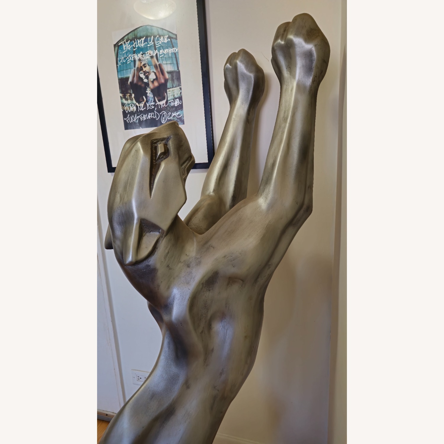 Lift-Size Panther Floor Sculpture - image-12
