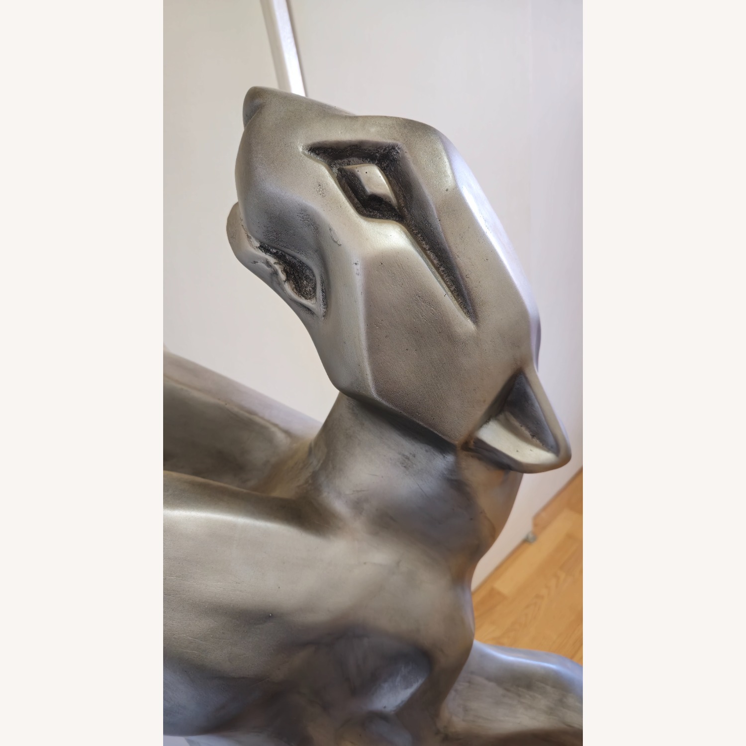 Lift-Size Panther Floor Sculpture - image-16