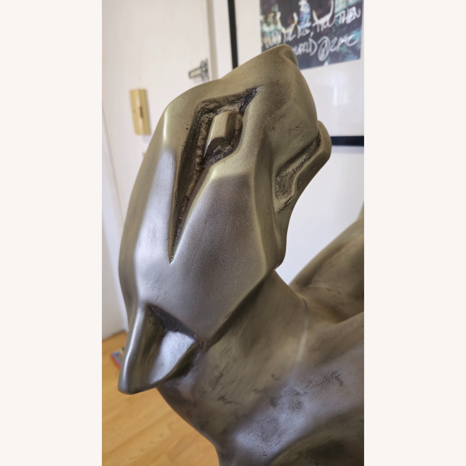 Lift-Size Panther Floor Sculpture - image-7