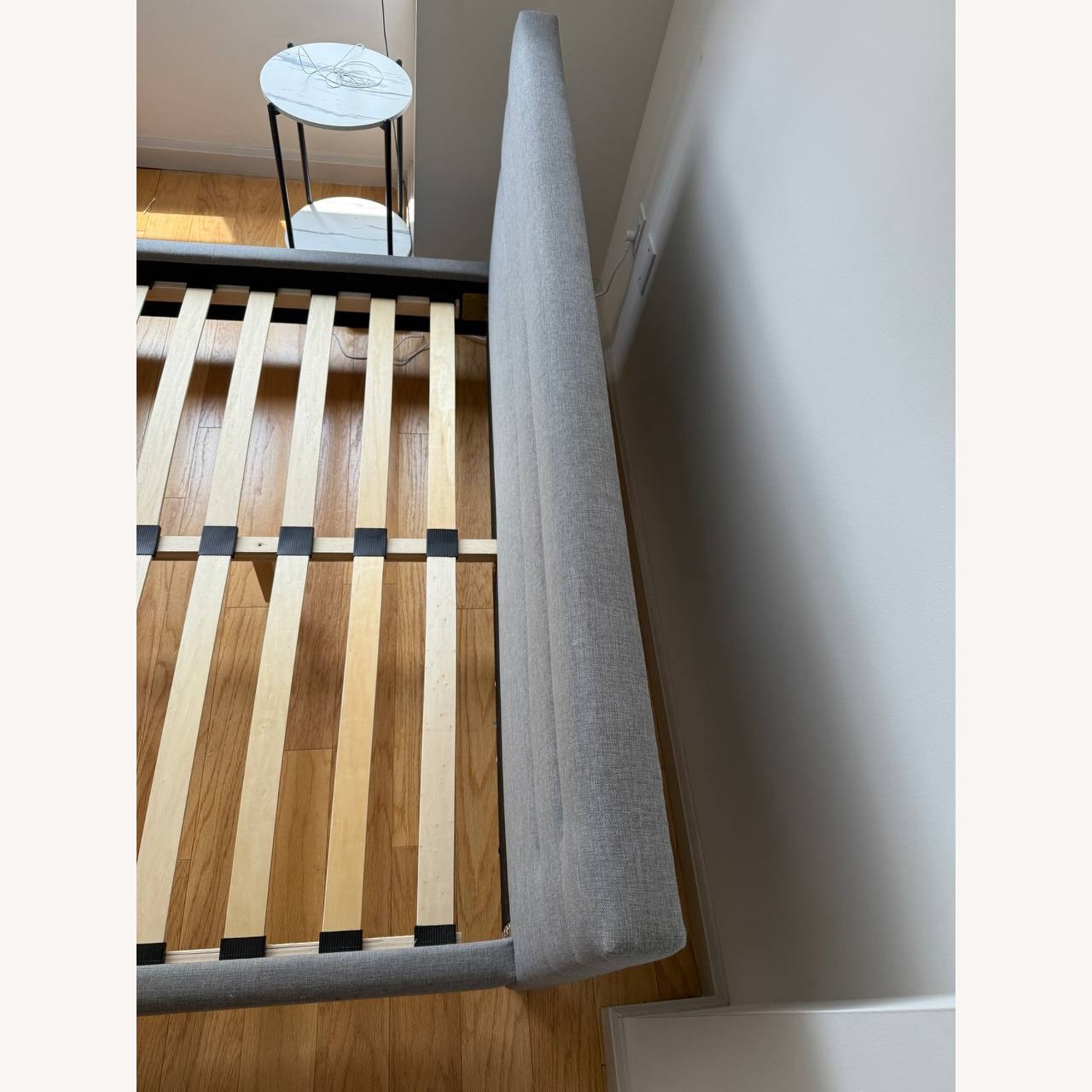 Porch & Den Mildred Grey Bed Frame - Queen size - image-4