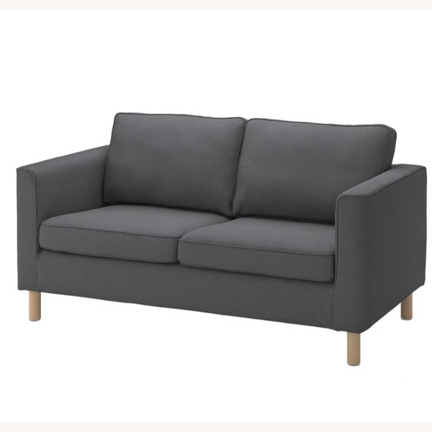 PÄRUP Loveseat, Vissle Gray - image-1