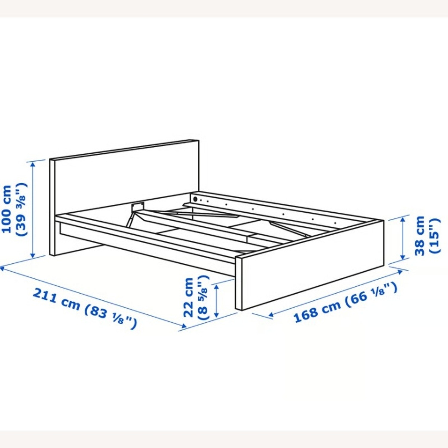 MALM Bed Frame, Queen - image-4