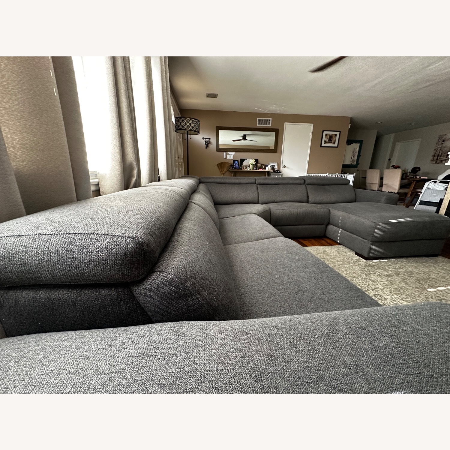 Nevio 5-Pc. Fabric Sectional and Chaise - image-4