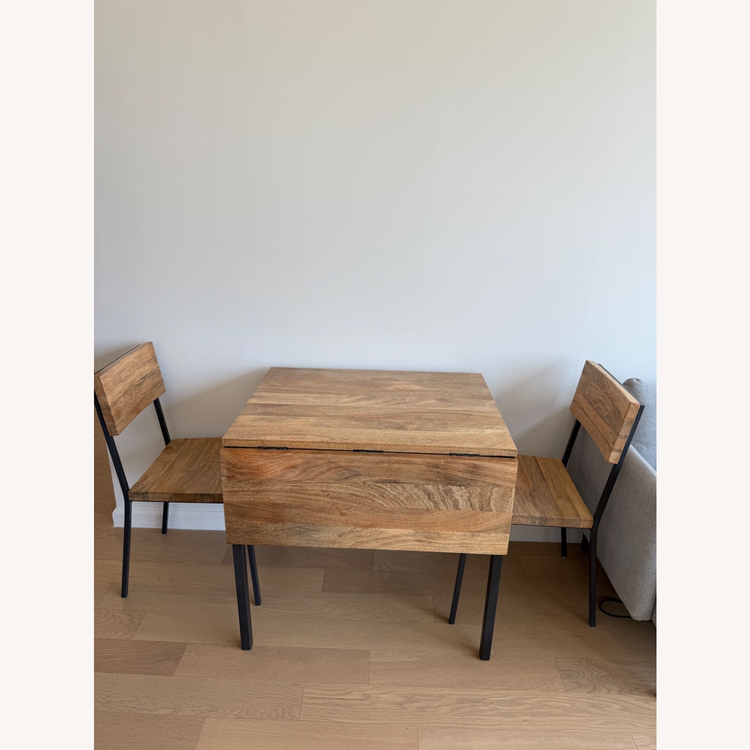 West Elm Dining Set (Table + 2 Chairs) - image-11