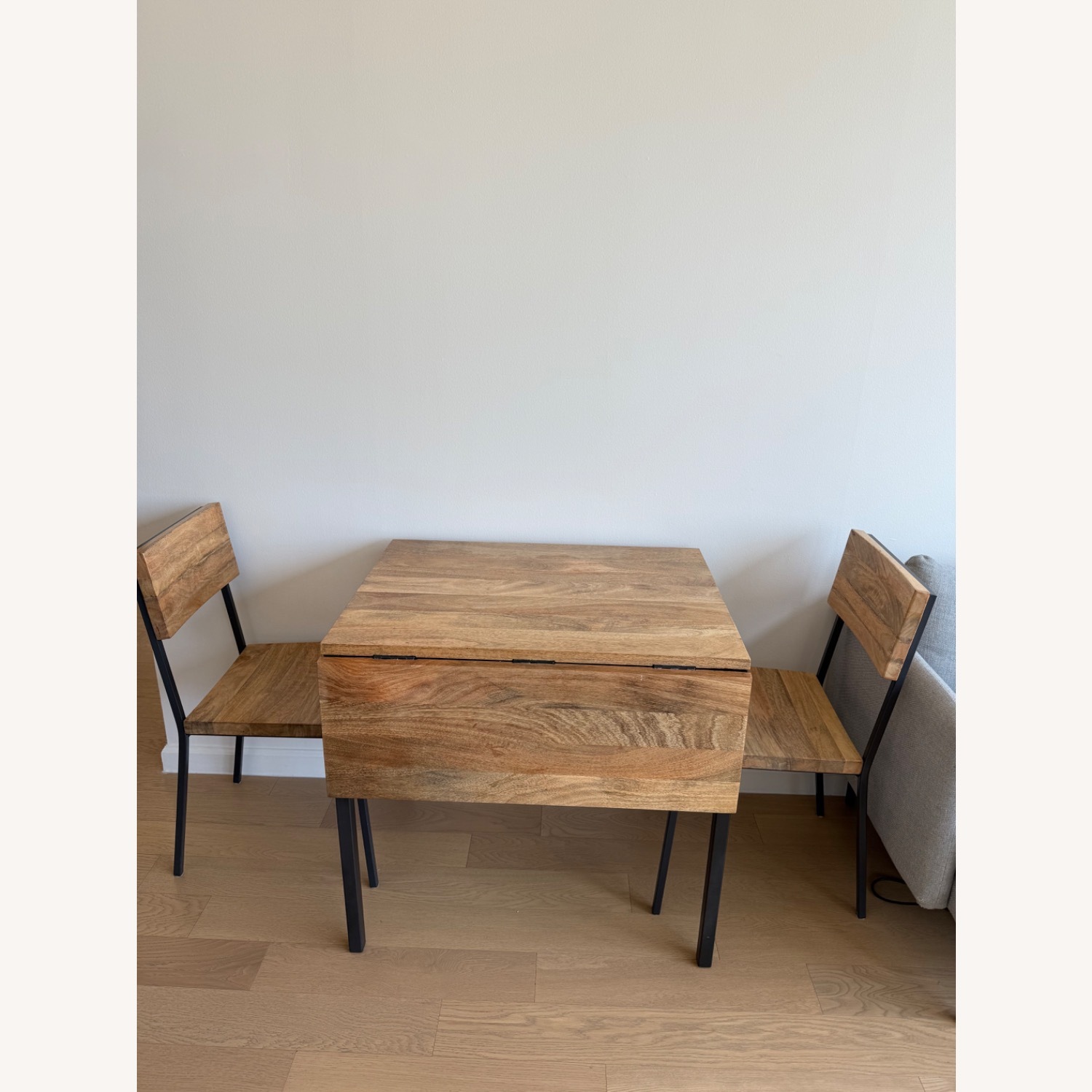 West Elm Dining Set (Table + 2 Chairs) - image-10