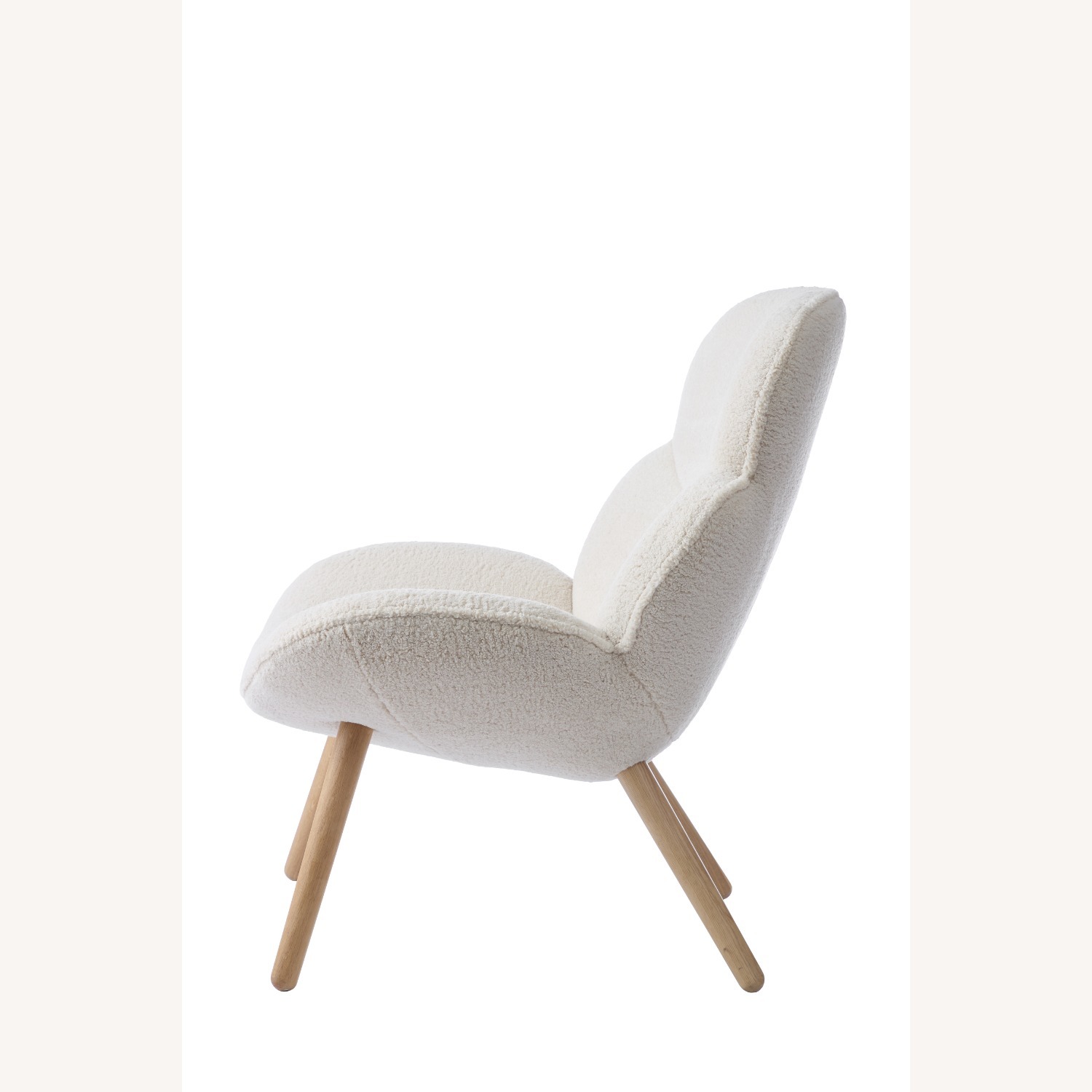 Azure Upholstered Accent Chair in Sand Fabric - image-2