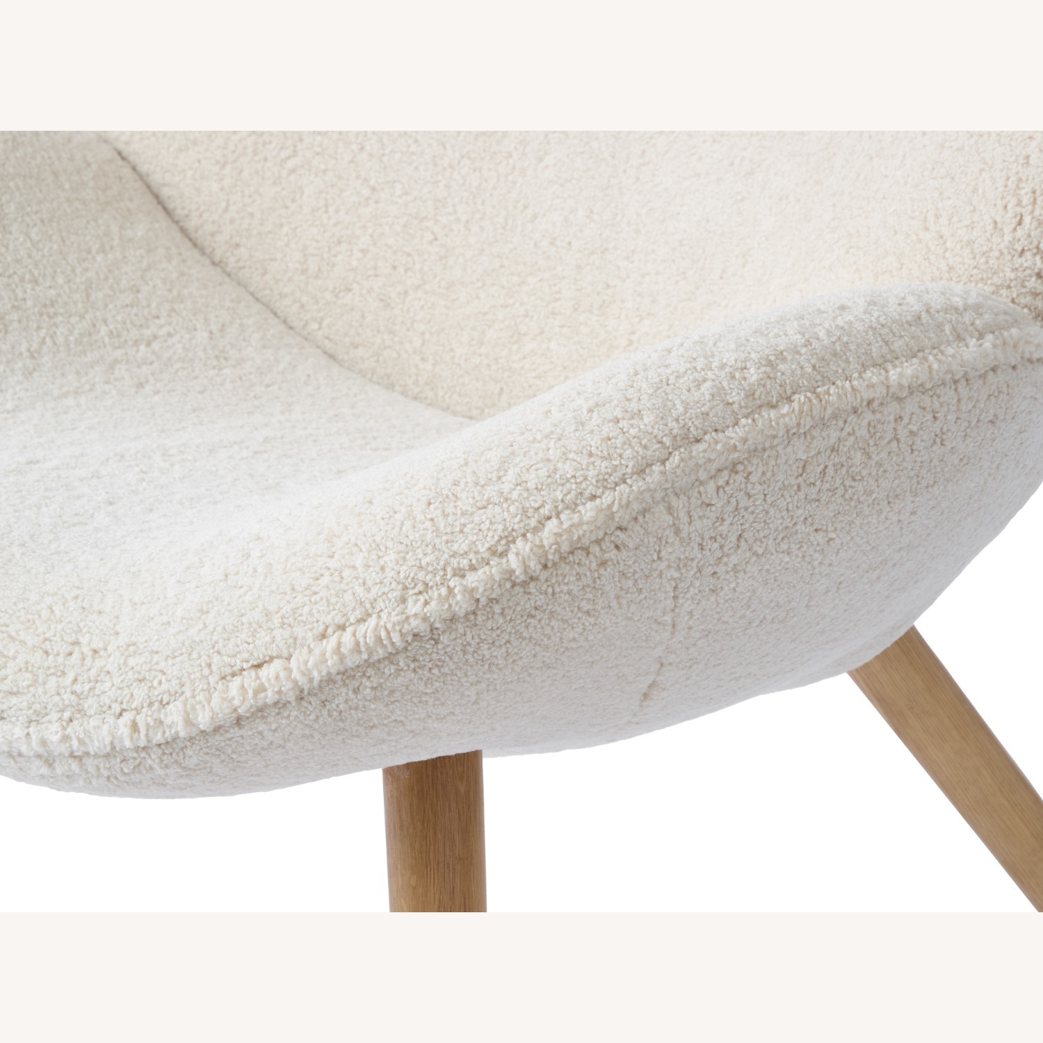 Azure Upholstered Accent Chair in Sand Fabric - image-6