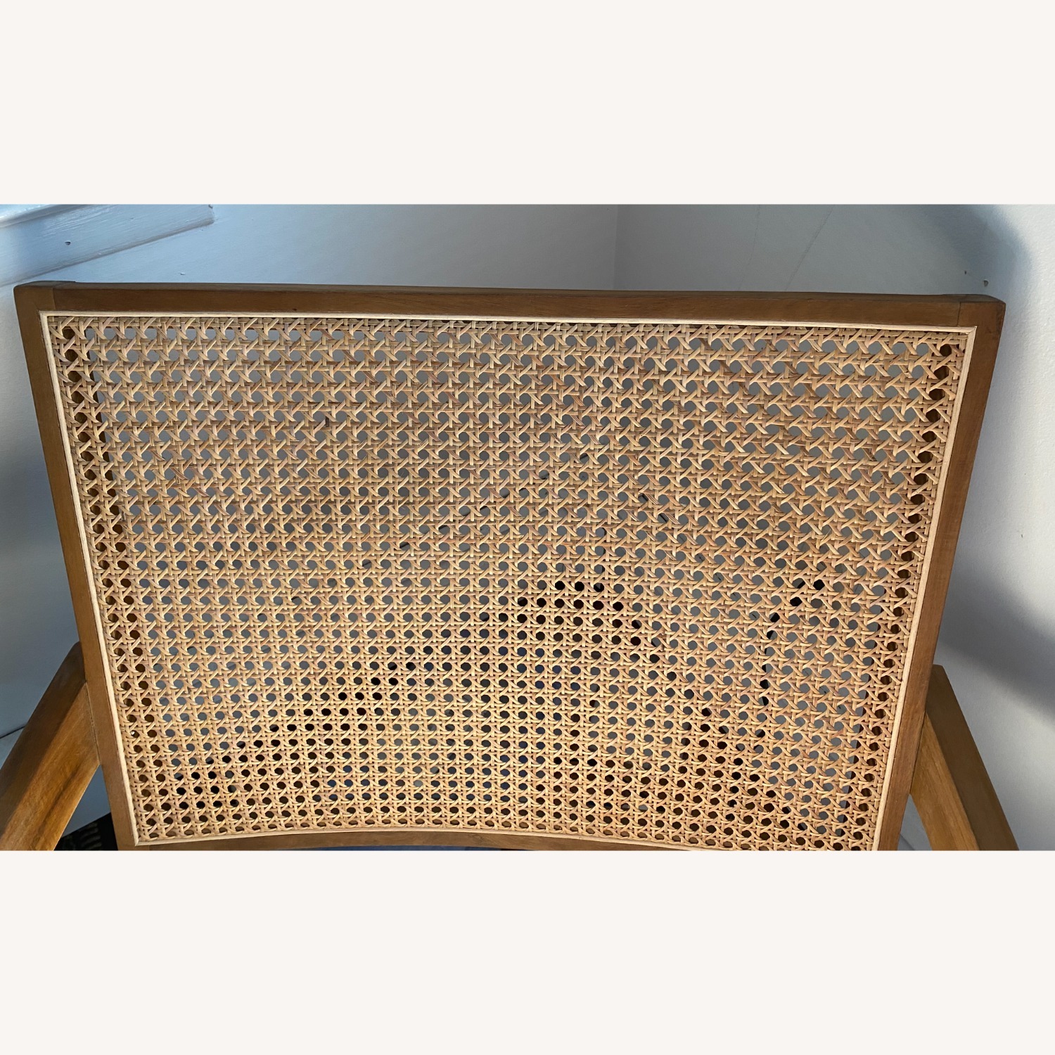 Jeanneret Hand Cane Lounge Chair - Natural Acacia - image-5