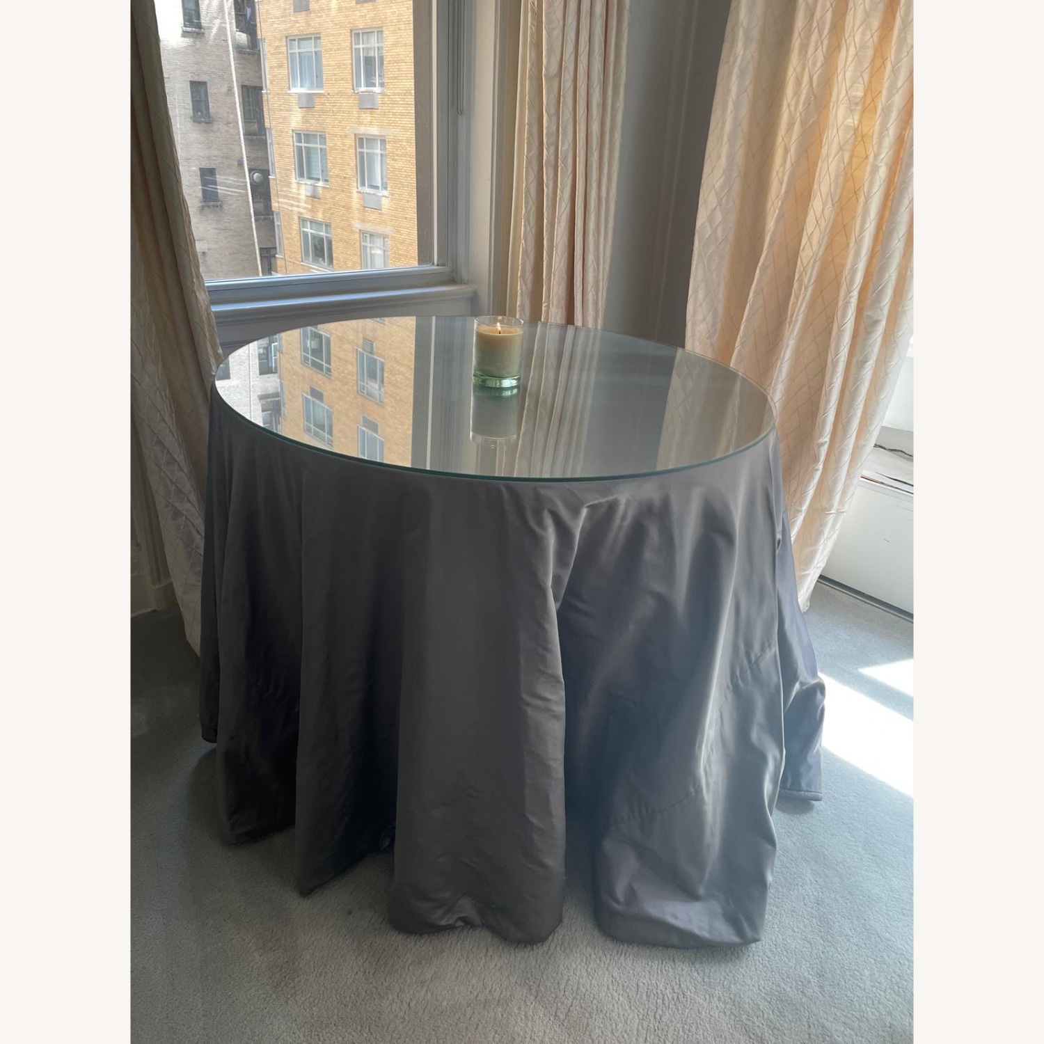 Round Glass Dining Table  - image-1