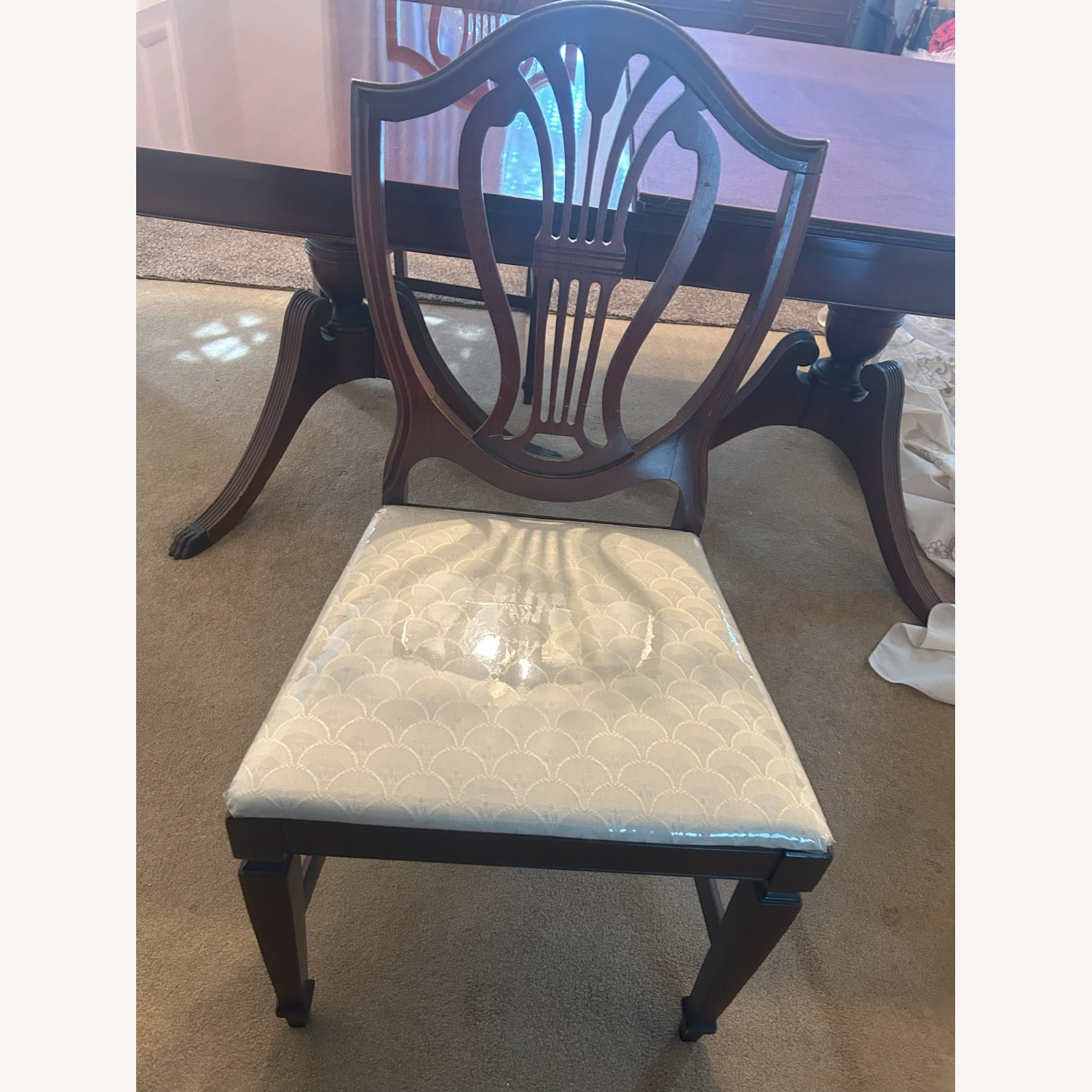 Vintage Dining Table and Chairs - image-3