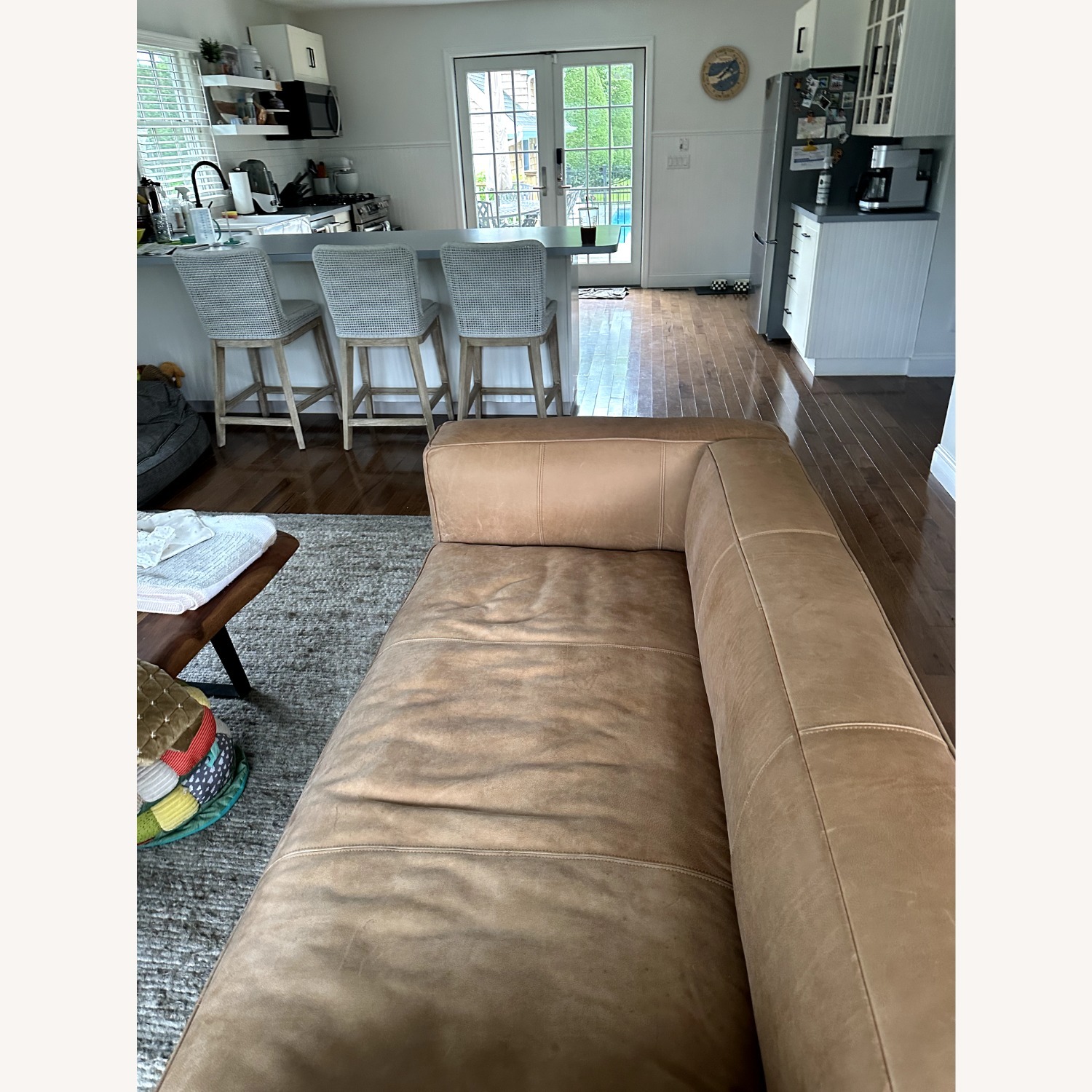 Madrone Leather Sofa - image-2