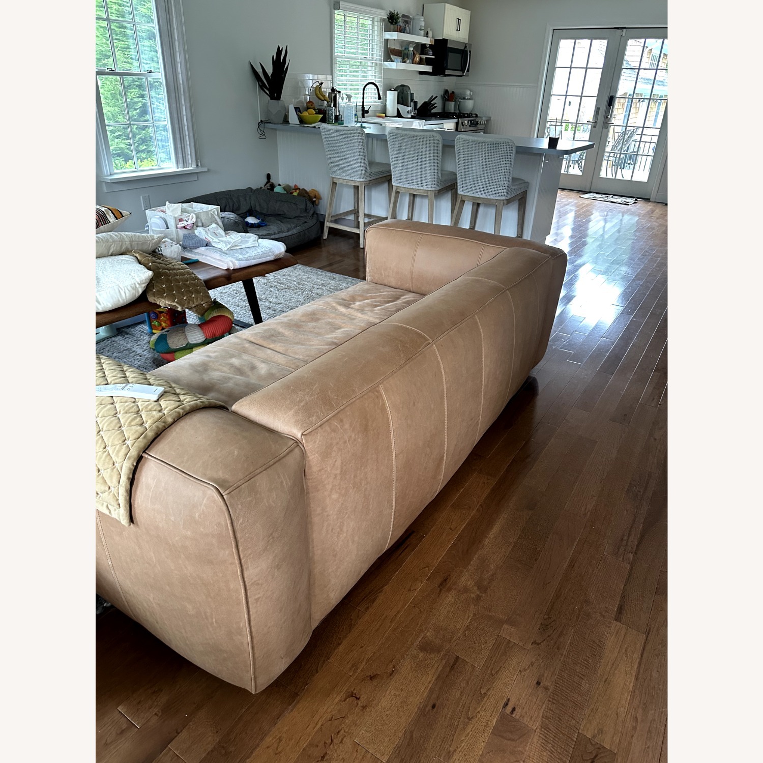 Madrone Leather Sofa - image-3