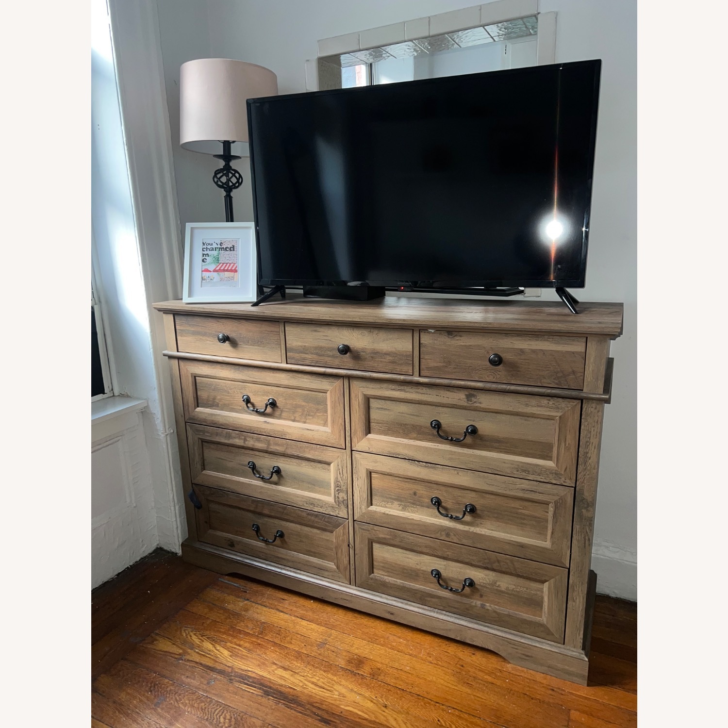 Bridgeport 9 Drawer 53.5” W Double Dresser - image-2