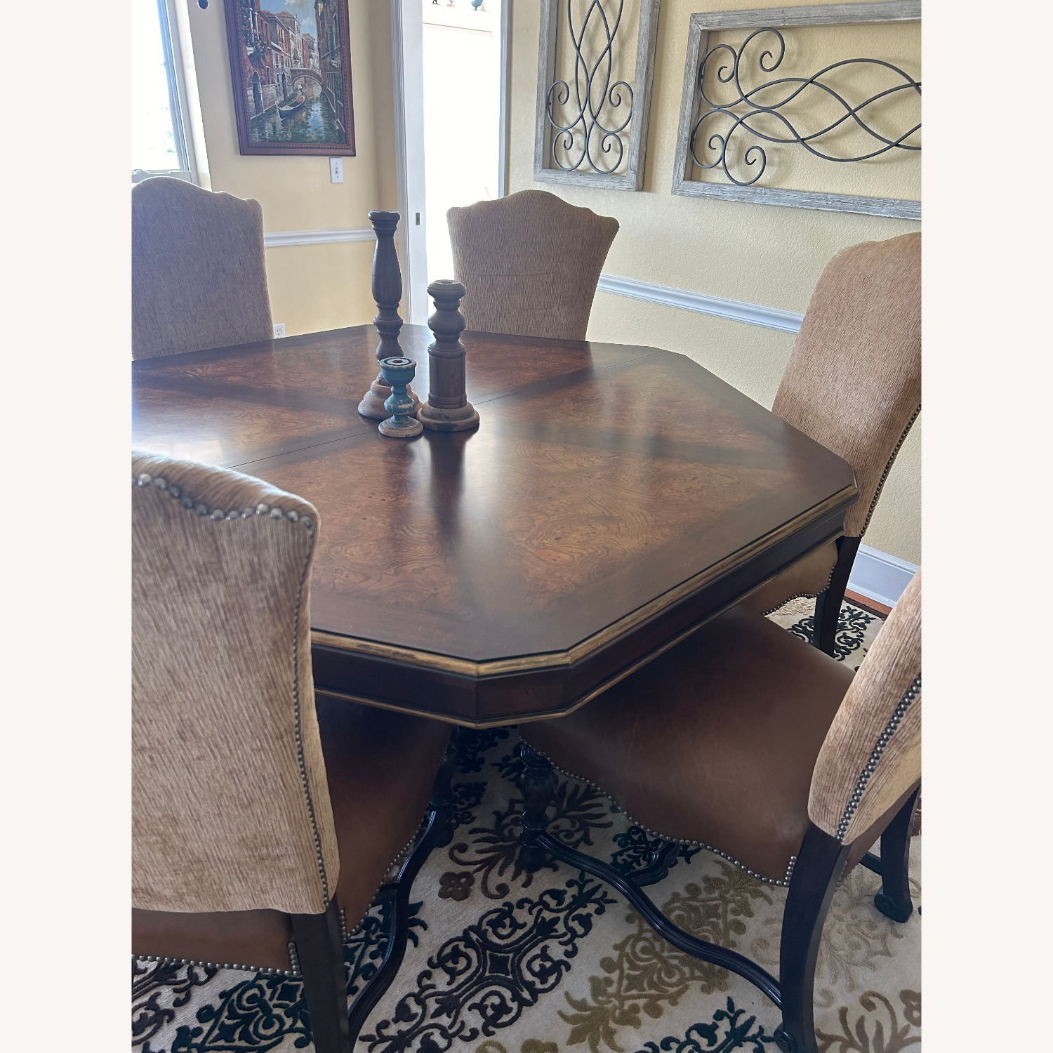 Stanley Furniture Dining Table with 8 Chairs - image-1