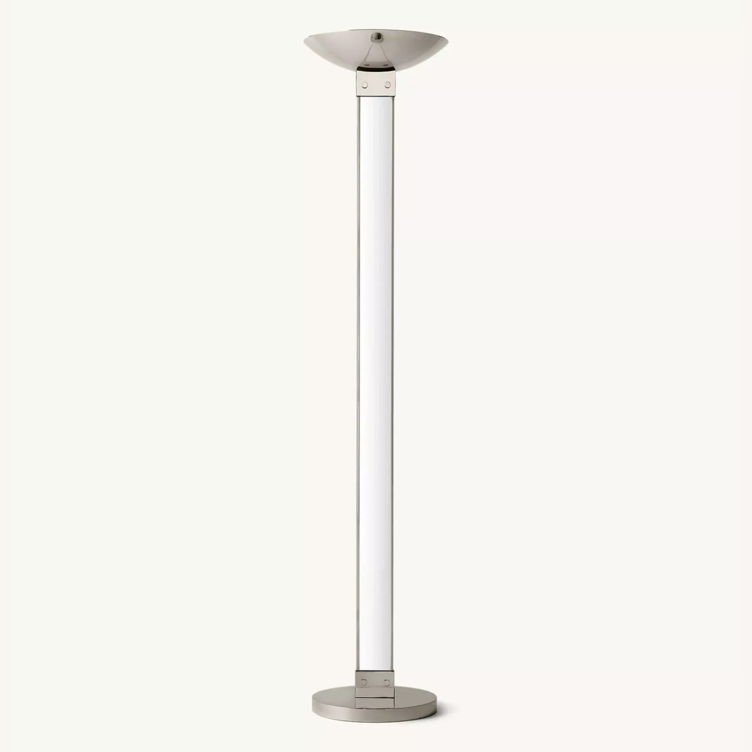 RH Polished Nickel Pieri Torchiere Floor Lamp - image-2