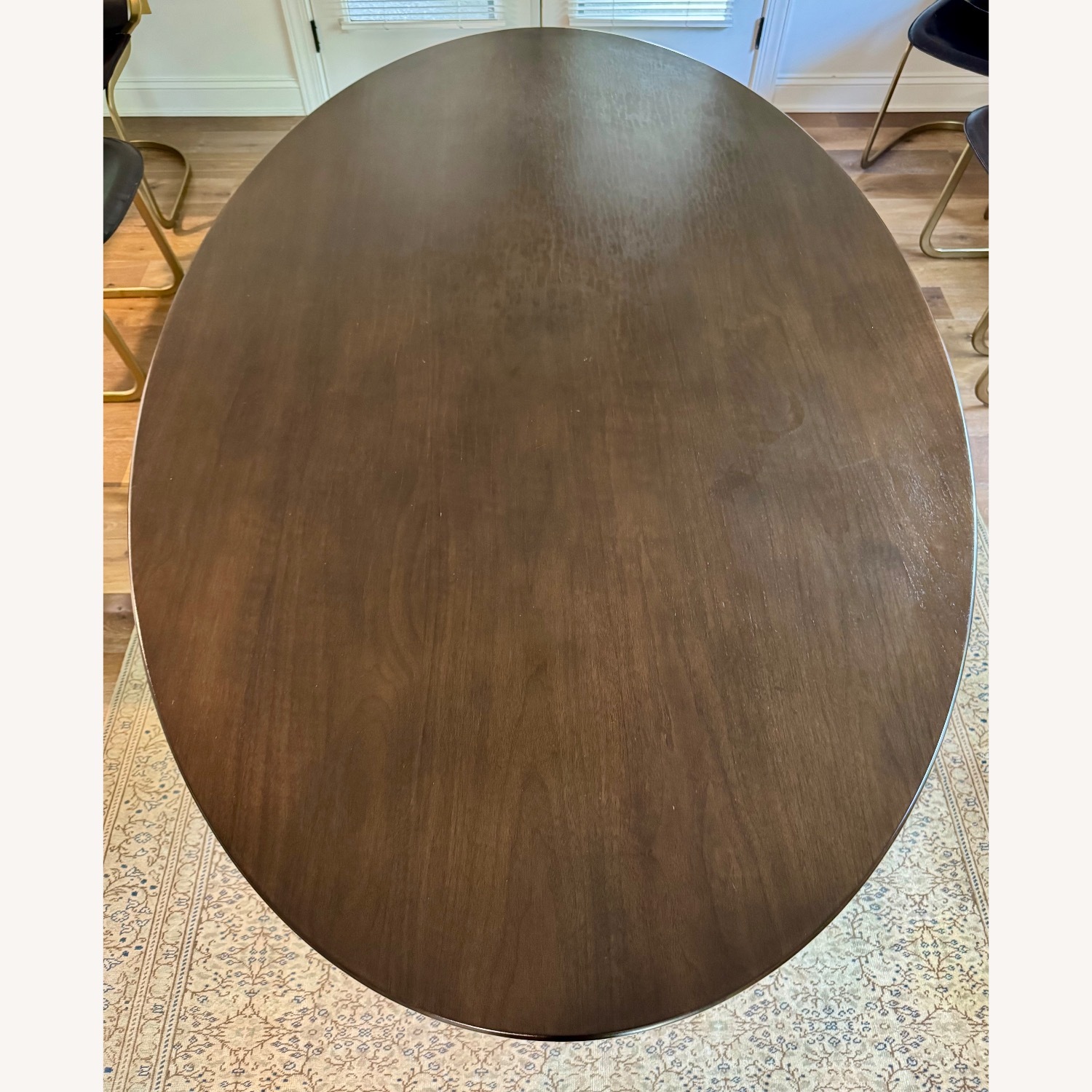 RH Wood Aero Oval Dining Table 78" - image-1
