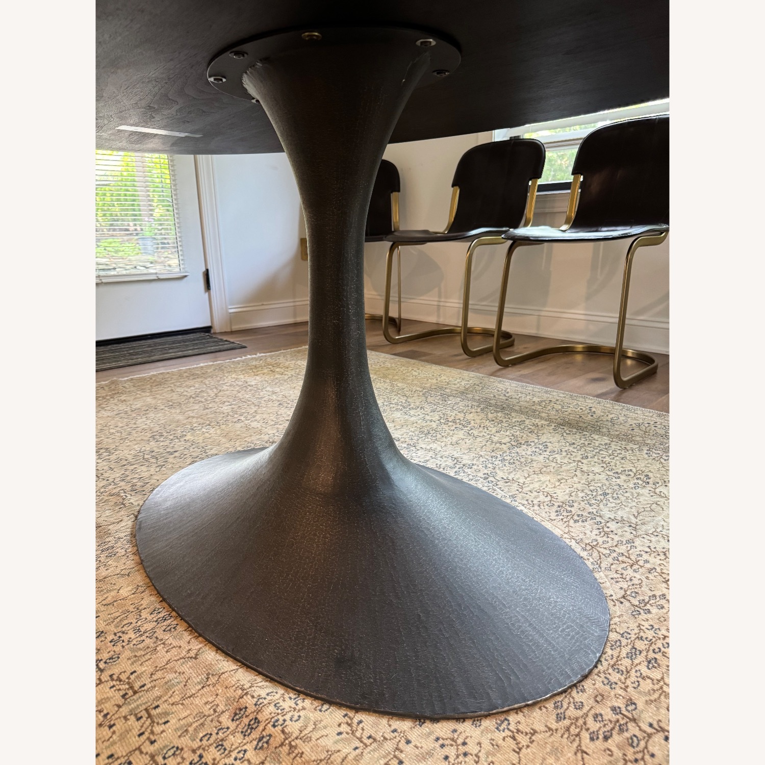 RH Wood Aero Oval Dining Table 78" - image-5