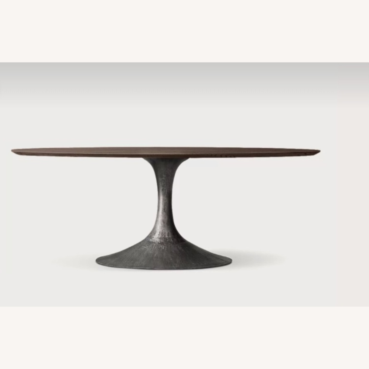 RH Wood Aero Oval Dining Table 78" - image-0