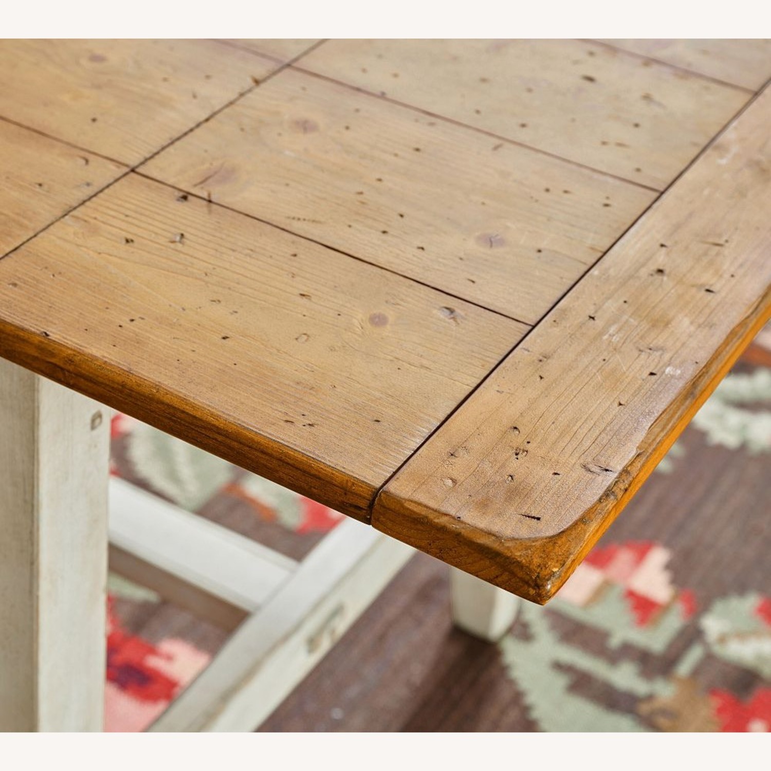 Reclaimed Wood Extendable Dining Table  - image-5