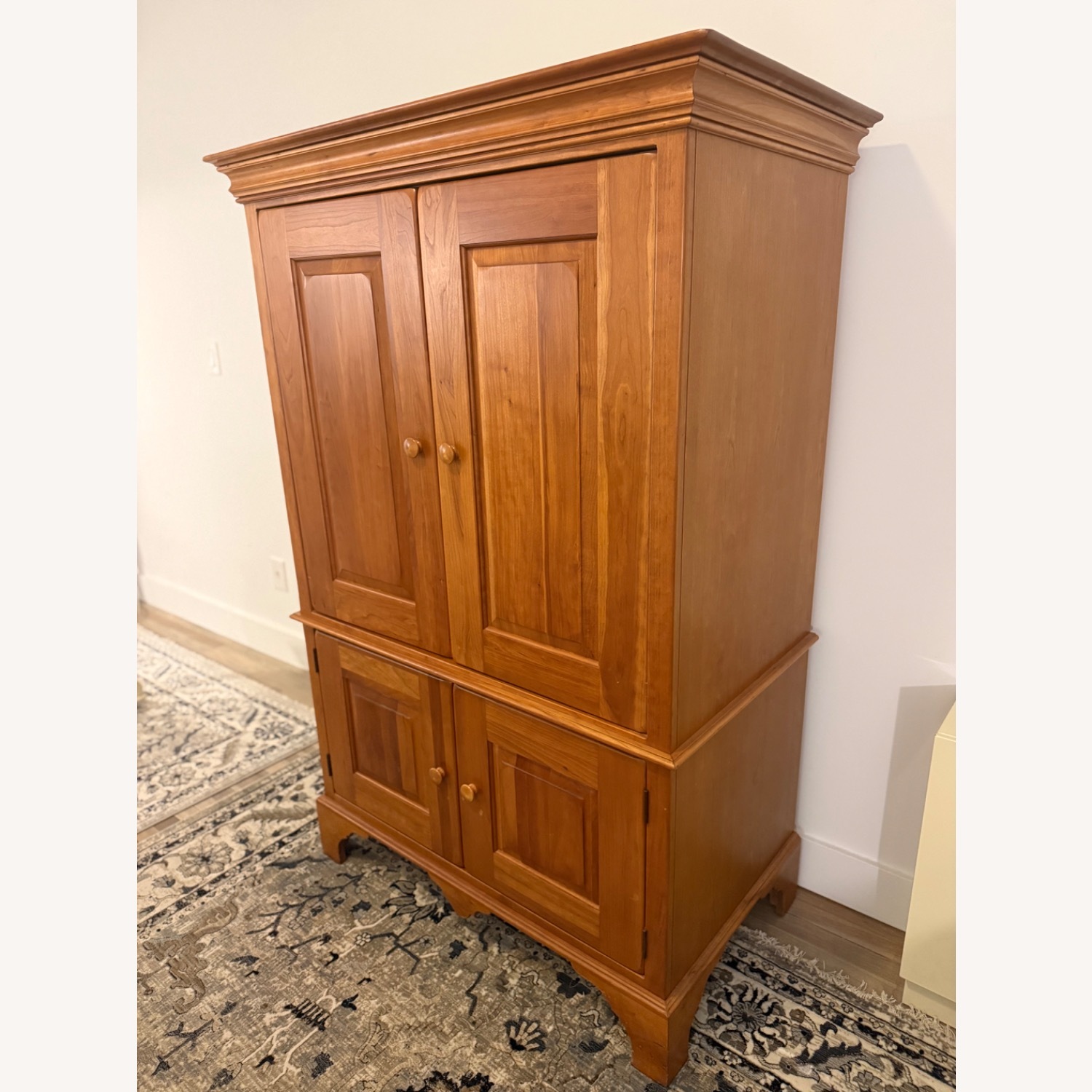 Amish Made Solid Wood Armoire  - image-2