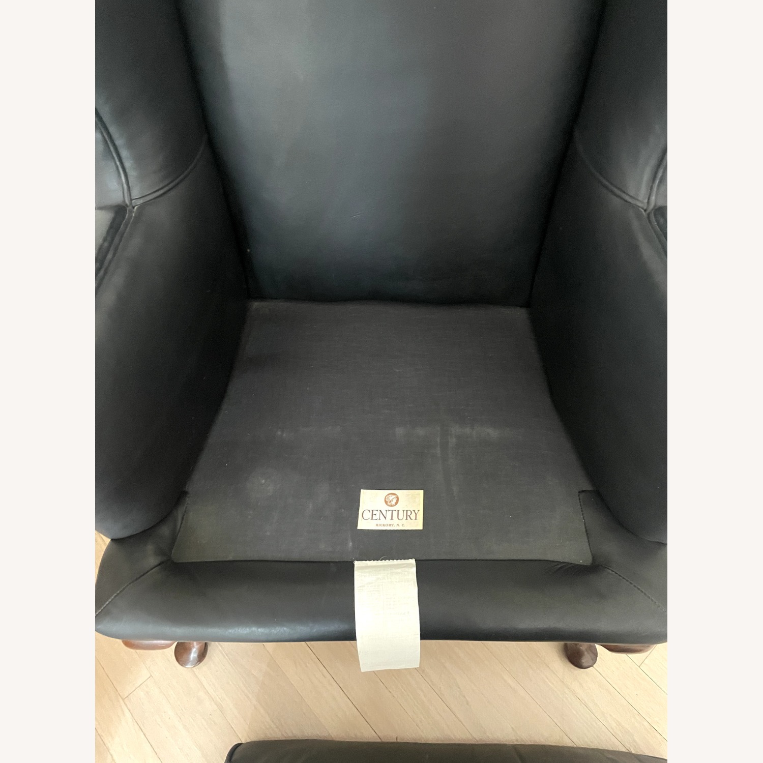 Century Vintage Wingback Chair with Nailheads MINT - image-7