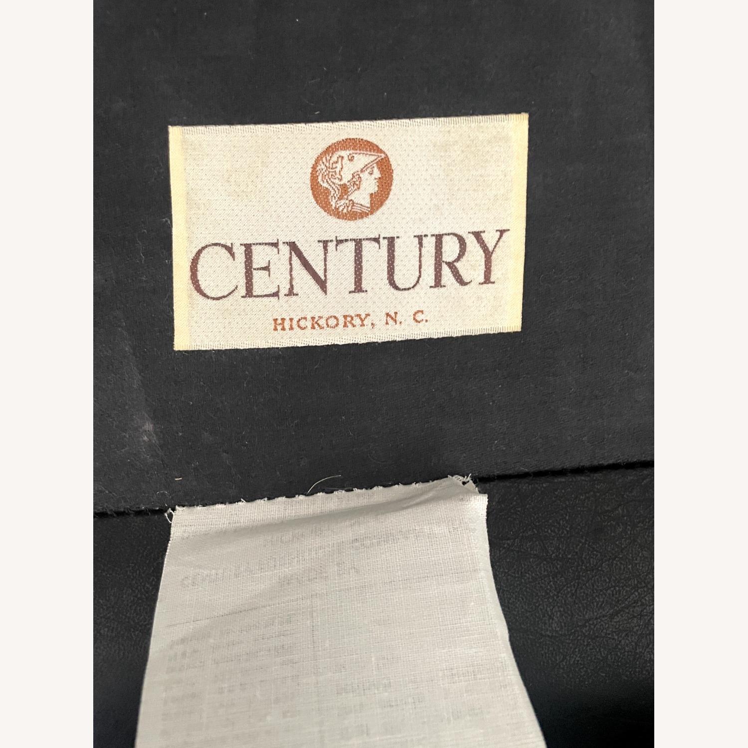 Century Vintage Wingback Chair with Nailheads MINT - image-5