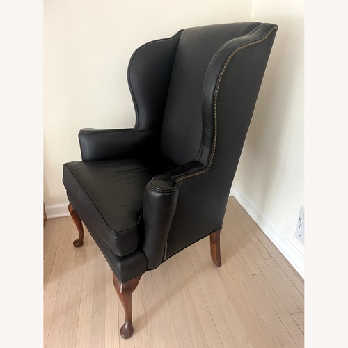Used  Century Vintage Wingback Chair with Nailheads MINT for sale on AptDeco