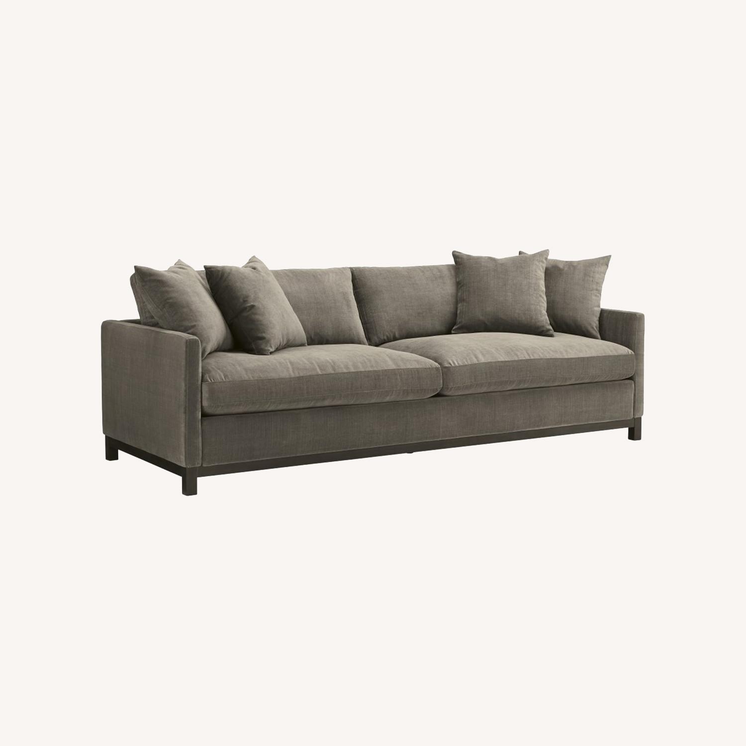 Ashley Furniture Zavalla Gray Sofa - image-0