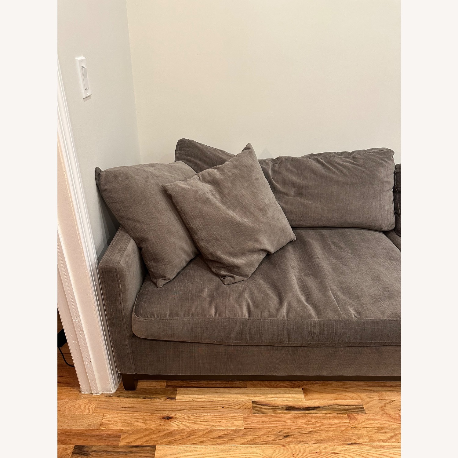 Ashley Furniture Zavalla Gray Sofa - image-3