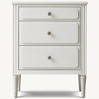 RH Marcelle 3-Drawer Nightstand