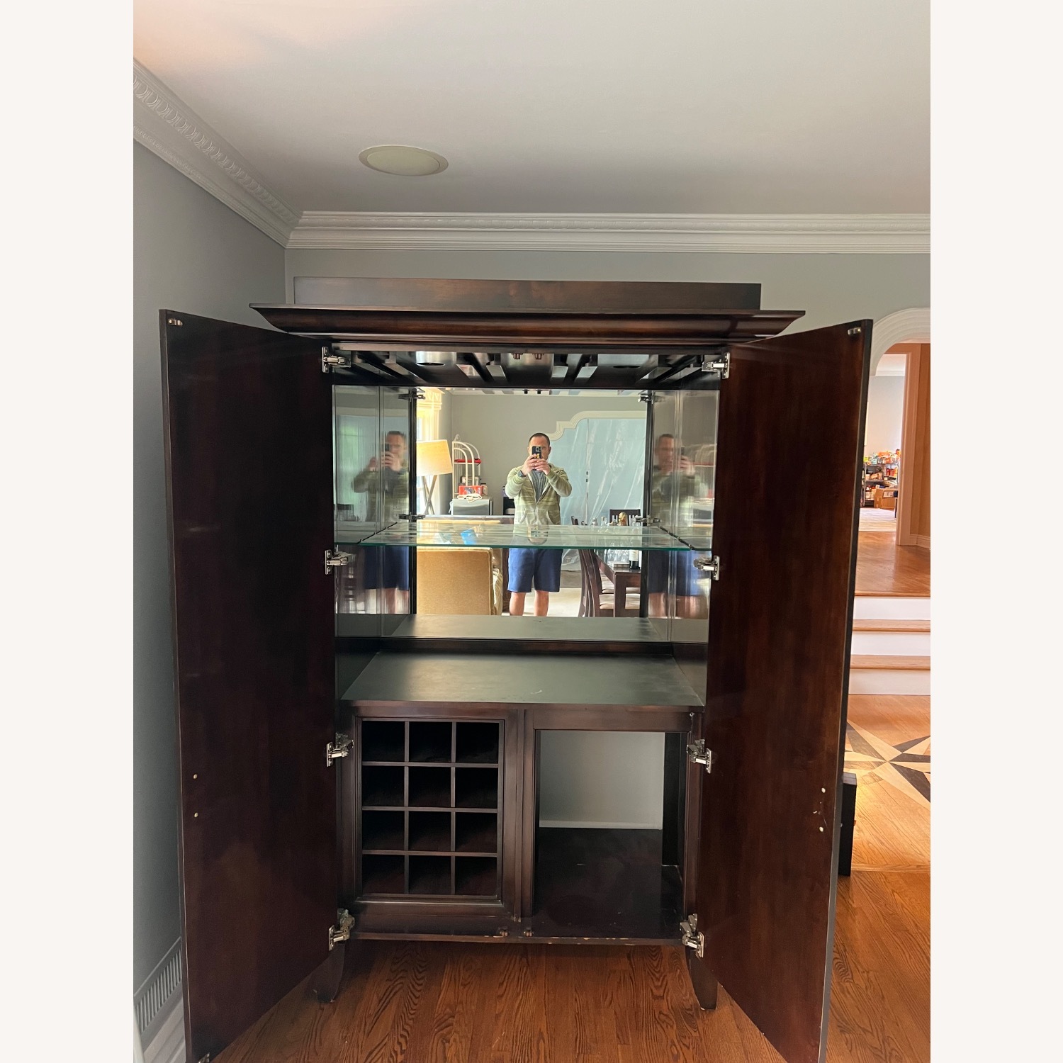 Vintage Wooden Bar - image-1