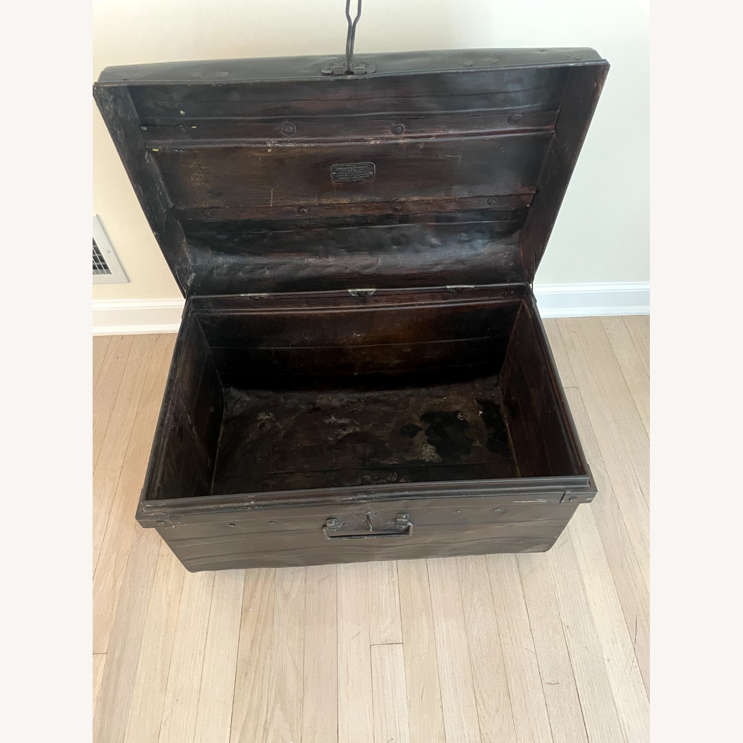 Restoration Hardware Cast Iron Chest - image-5