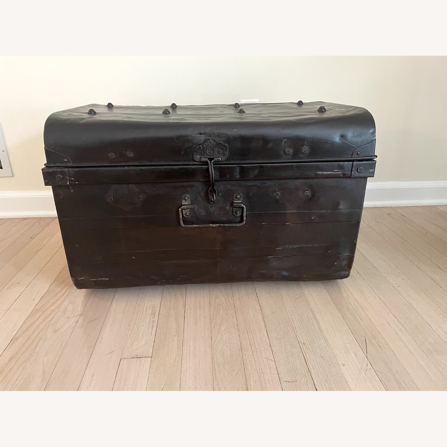 Restoration Hardware Cast Iron Chest - image-1
